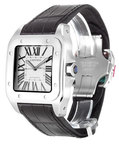 best cartier santos 100 replica|cartier santos counterfeit.